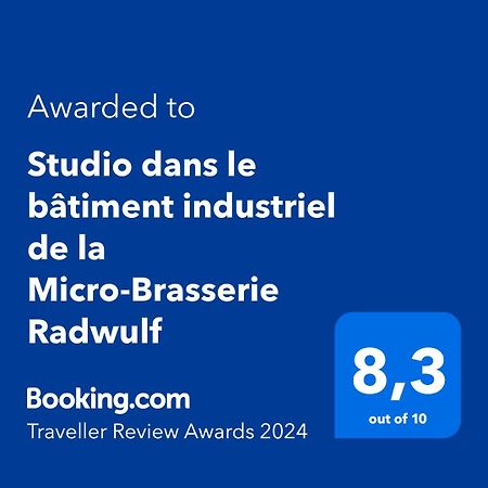 Studio Dans Le Batiment Industriel De La Micro-Brasserie Radwulf Apartman Vieux-Ferrette Kültér fotó